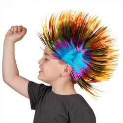 Punková dúhová parochňa s čírom